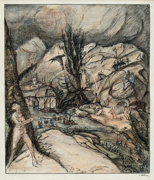 Alfred Kubin 318 × 270 mm (12,5 × 10,6 in)