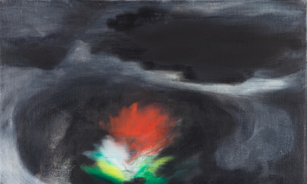 Ross Bleckner o. T. (RB7047) 76,2 × 76,2 cm (30 × 30 in)